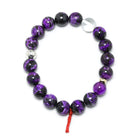Sugilite with Manganese & Bustamite Bead Bracelet from South Africa | Venusrox