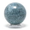 Blue Kyanite with Quartz Polished Sphere from Hallsberg, Örebro, Sweden | Venusrox