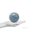 Blue Kyanite with Quartz Polished Sphere from Hallsberg, Örebro, Sweden | Venusrox