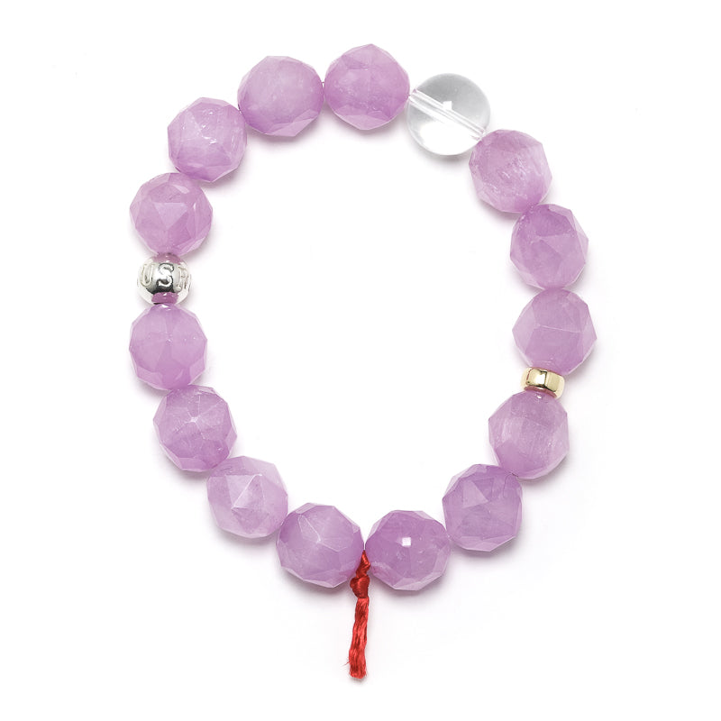 Kunzite Bead Bracelet from Afghanistan | Venusrox