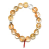 Golden Rutilated Quartz Bracelet from Brazil | Venusrox