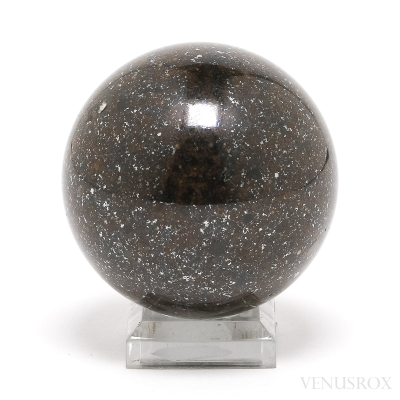NWA Chondrite Meteorite Polished Sphere from Sahara Desert, North-West Africa | Venusrox