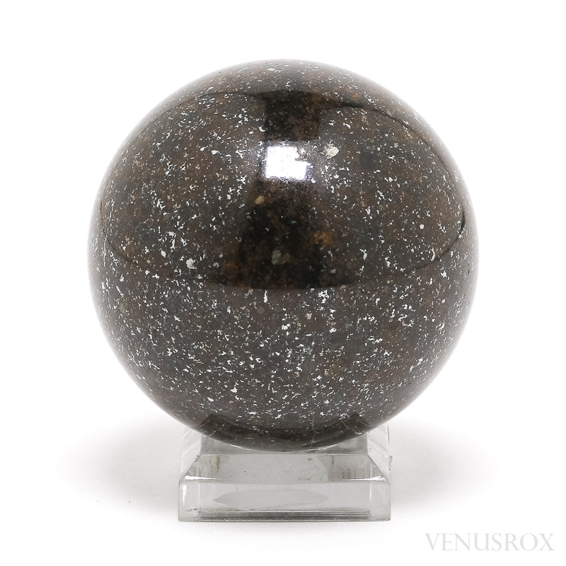 NWA Chondrite Meteorite Polished Sphere from Sahara Desert, North-West Africa | Venusrox
