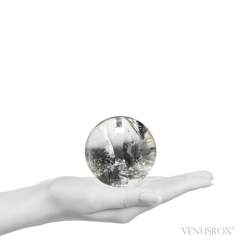 Lemurian Quartz Polished Sphere from Brazil | Venusrox