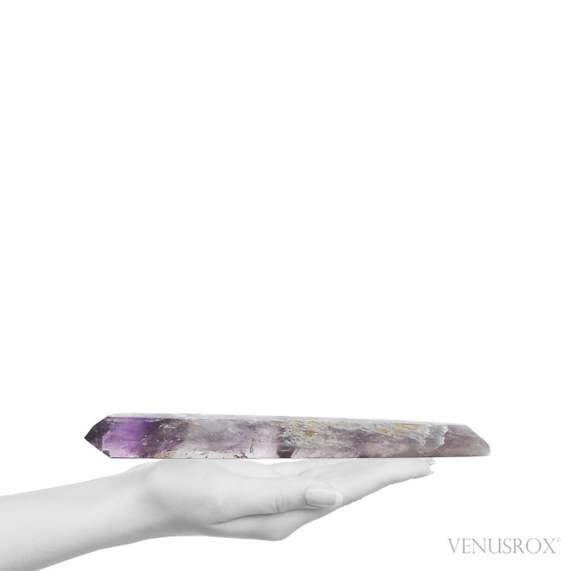Amethyst Phantom Polished/Natural Point from the Quixaba Mine, Bahia, Brazil | Venusrox