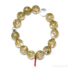 Golden Rutilated Quartz Bracelet from Brazil | Venusrox