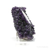 Amethyst & Matrix Polished/Natural Cluster from Uruguay mounted on a bespoke stand | Venusrox