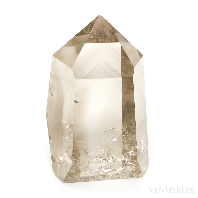 Phantom Smoky Phantom Lemurian Quartz Polished Point from Brazil | Venusrox