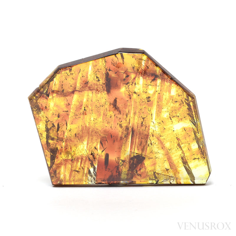 Gem Sphalerite Polished Crystal from Picos de Europa, Cantabria, Spain | Venusrox