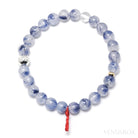Dumortierite in Quartz Bracelet from Brazil | Venusrox