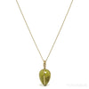 Serpentine Faceted Polished Crystal Pendant from Madagascar | Venusrox