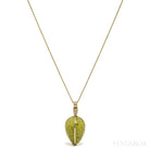 Serpentine Faceted Polished Crystal Pendant from Madagascar | Venusrox
