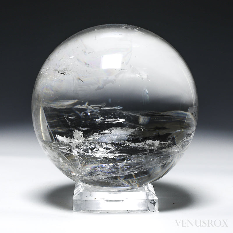 Lemurian Quartz Polished Sphere from Brazil | Venusrox