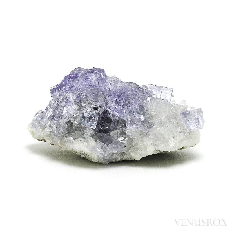 Fluorite with Quartz Natural Crystal from Asturias, Spain | Venusrox