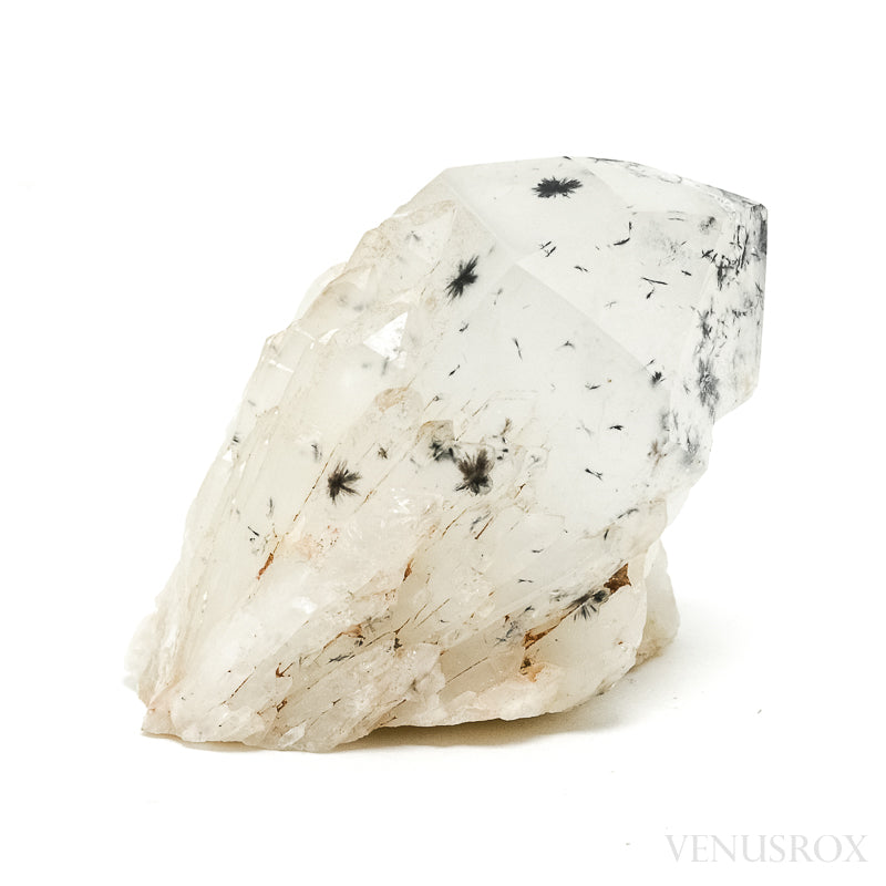 Hollandite Quartz Part Polished/Part Natural Point from Madagascar | Venusrox