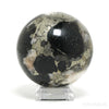 Diopside with Pyrite & Feldspar Polished Sphere from Madagascar | Venusrox