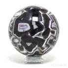 Chevron Amethyst Polished Sphere from India | Venusrox
