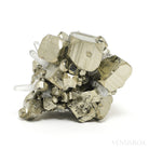 Pyrite with Quartz Natural Cluster from the Huanzala Mine, Huallanca District, Huanuco Department, Peru | Venusrox
