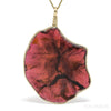 Rubellite Polished Slice Pendant from Brazil | Venusrox