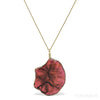 Rubellite Polished Slice Pendant from Brazil | Venusrox