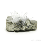 Pyrite with Quartz Natural Cluster from the Huanzala Mine, Huallanca District, Huanuco Department, Peru | Venusrox