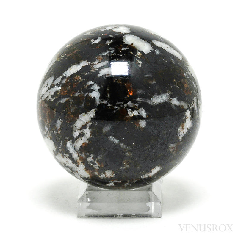 Astrophyllite Polished Sphere from the Kola Peninsula, Russia | Venusrox