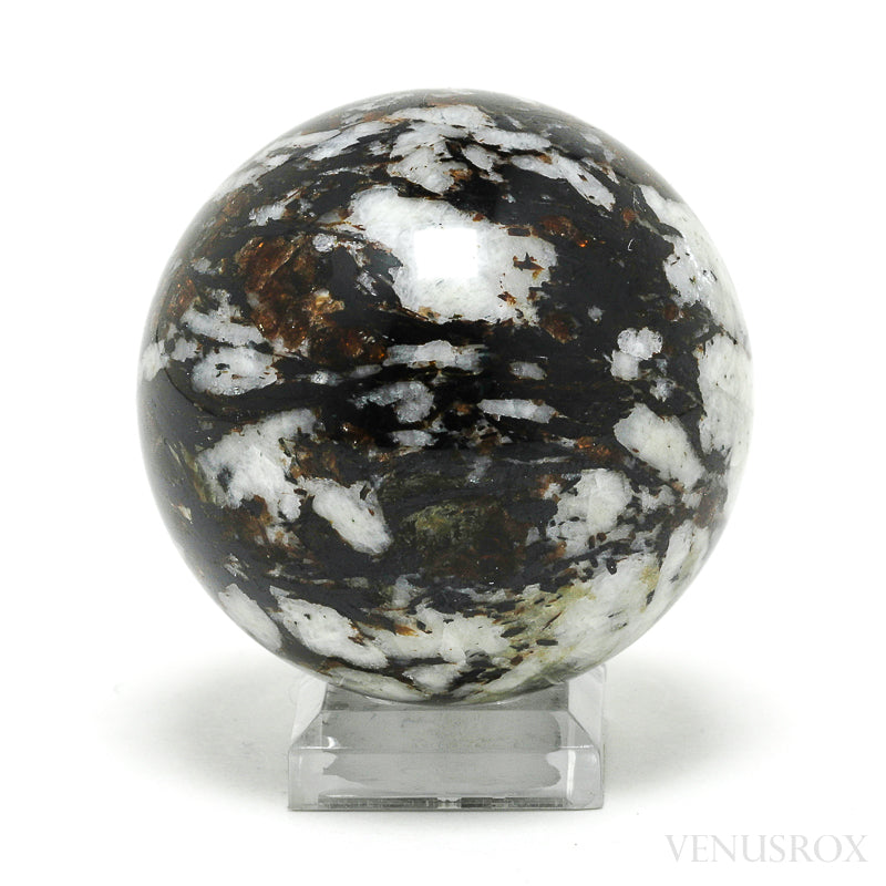 Astrophyllite Polished Sphere from the Kola Peninsula, Russia | Venusrox