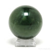 Cats Eye Green Nephrite Jade Sphere from the Sayan Mountains, Russia | Venusrox