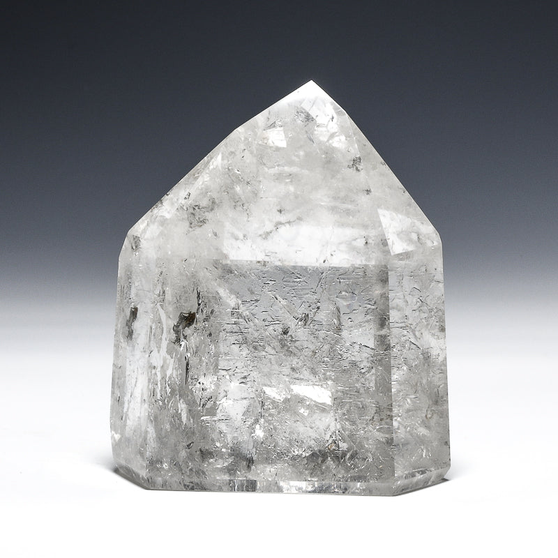 Lemurian Quartz Polished Point from Brazil | Venusrox