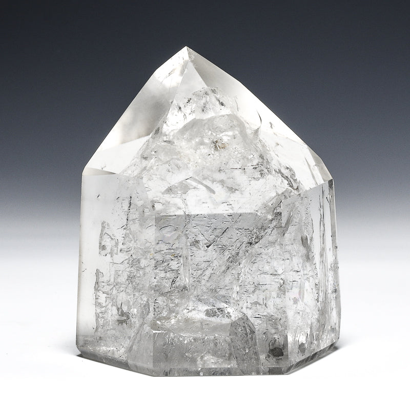 Lemurian Quartz Polished Point from Brazil | Venusrox