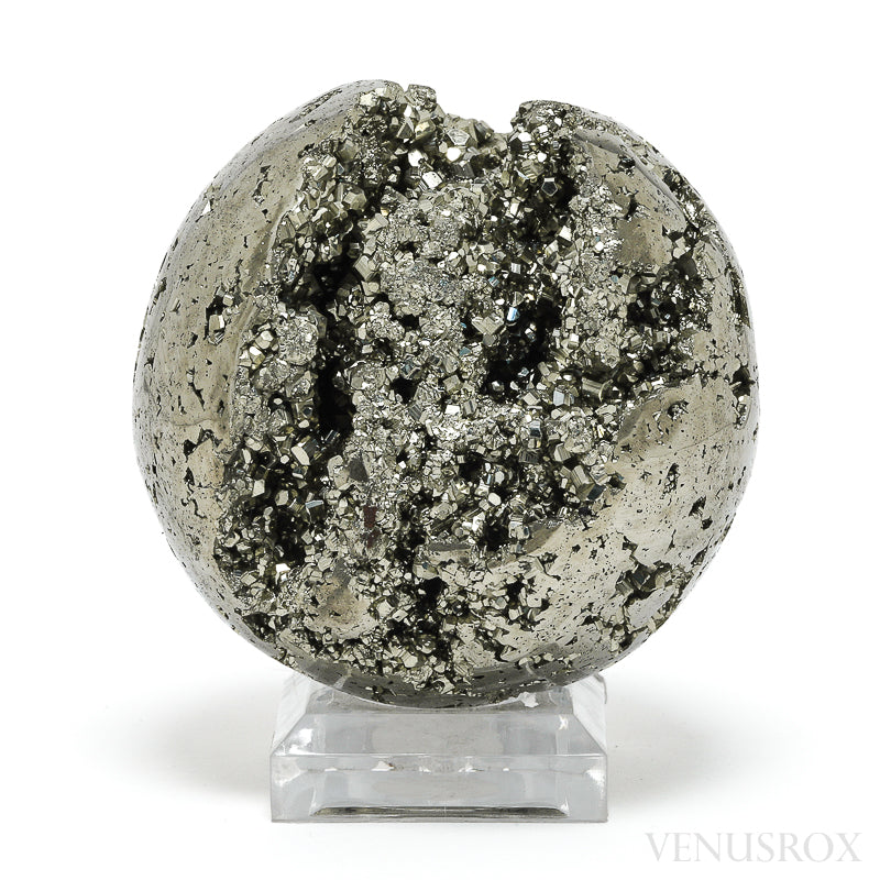 Pyrite Geode Sphere from Peru | Venusrox