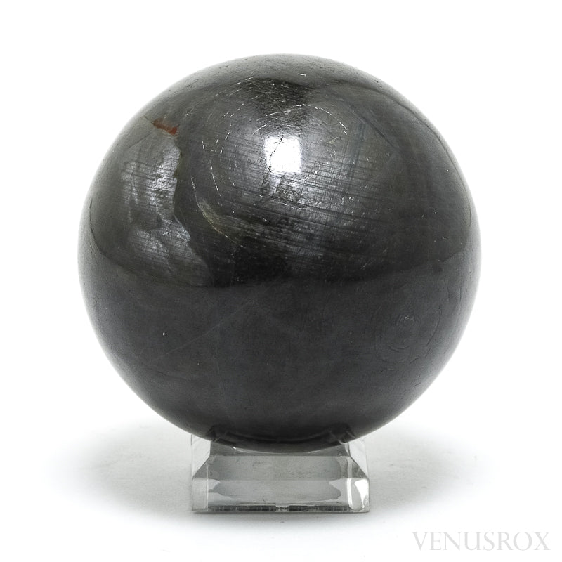 Brown/Blue Sapphire Polished Sphere from India | Venusrox