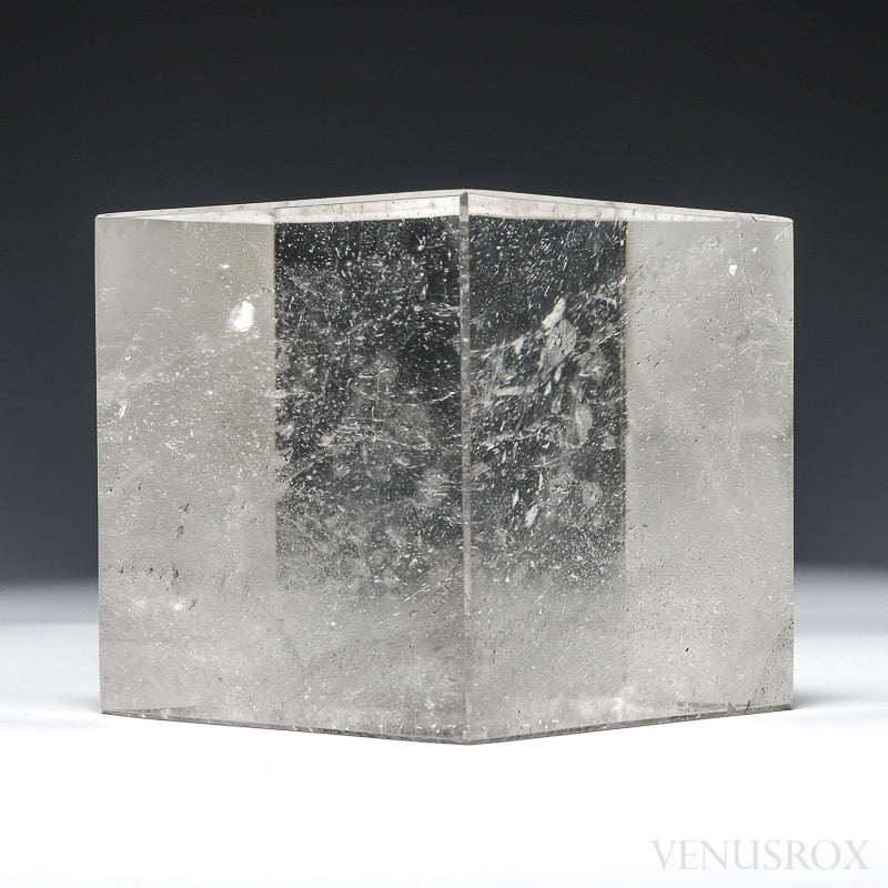 Clear Quartz Polished Cube from Brazil | Venusrox