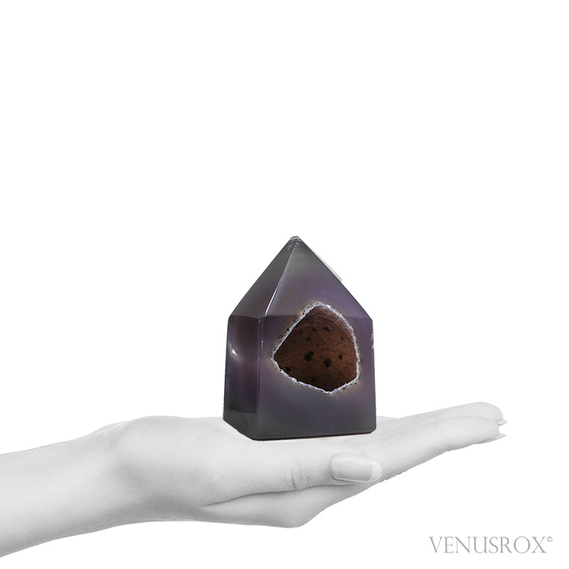 Agate Polished/Naturtal Point from Brazil | Venusrox