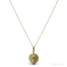 Yellow 'Cats Eye' Danburite Pendant from the Krasnochikoysky District, Zabaykalsky Krai, Russia | Venusrox