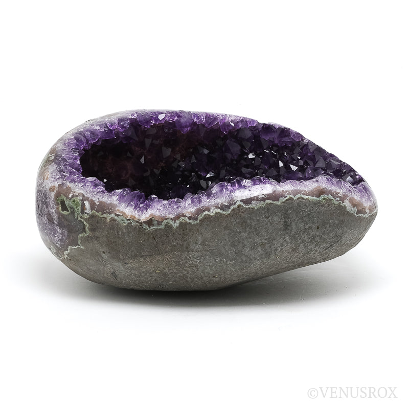 Amethyst with Agate & Matrix Part Polished/Part Natural Cluster from Uruguay | Venusrox