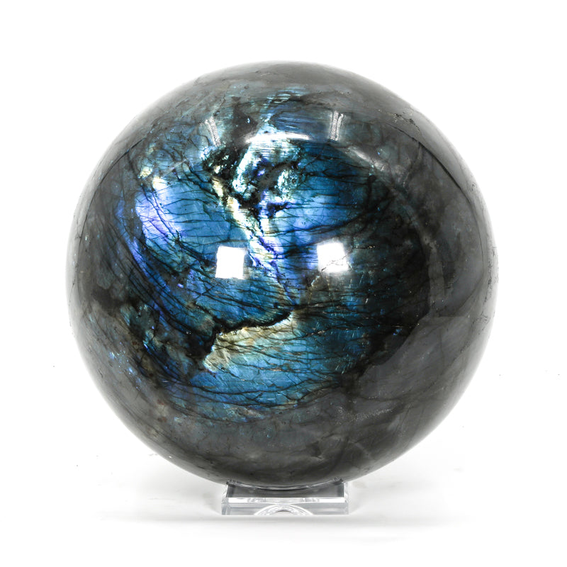 Labradorite Polished Sphere from Madagascar | Venusrox