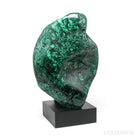 Malachite Polished Freeform from the Democratic Republic of the Congo mounted on a bespoke stand | Venusrox