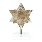 Smoky Quartz Polished Star from Brazil mounted on a bespoke stand | Venusrox