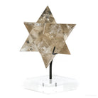 Smoky Quartz Polished Star from Brazil mounted on a bespoke stand | Venusrox