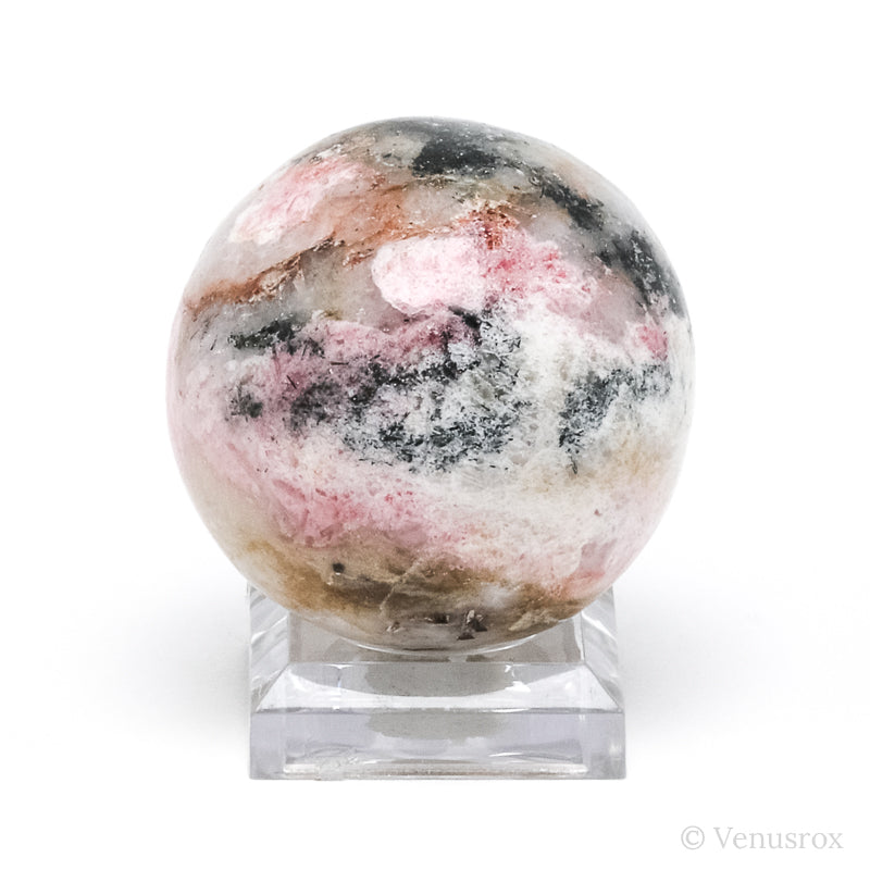 Tugtupite Polished Sphere from Nuuk, Greenland | Venusrox