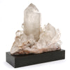 Clear Quartz on Matrix Natural Cluster from Brazil mounted on a bespoke stand | Venusrox