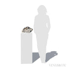 Sphalerite with Rhodochrosite & Calcite Natural Cluster from Trepča Mine, Kosovo | Venusrox