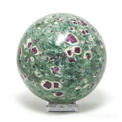 Ruby in Fuchsite Polished Sphere from India | Venusrox