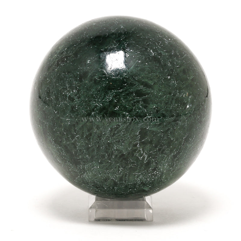 Moss Calcite Polished Sphere from India | Venusrox