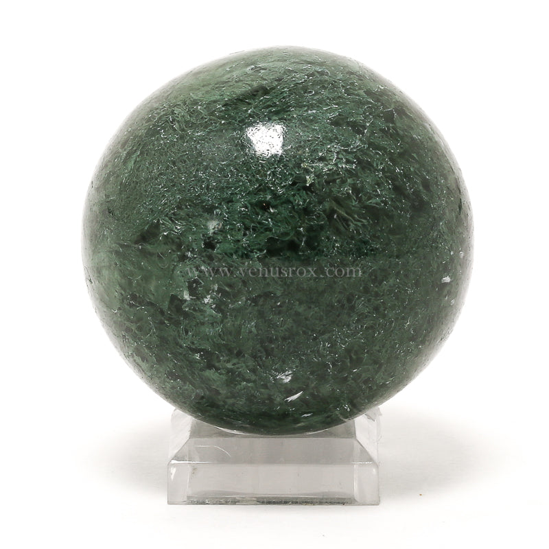 Moss Calcite Polished Sphere from India | Venusrox