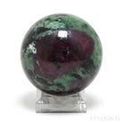 Ruby and Zoisite Polished Sphere from India | Venusrox