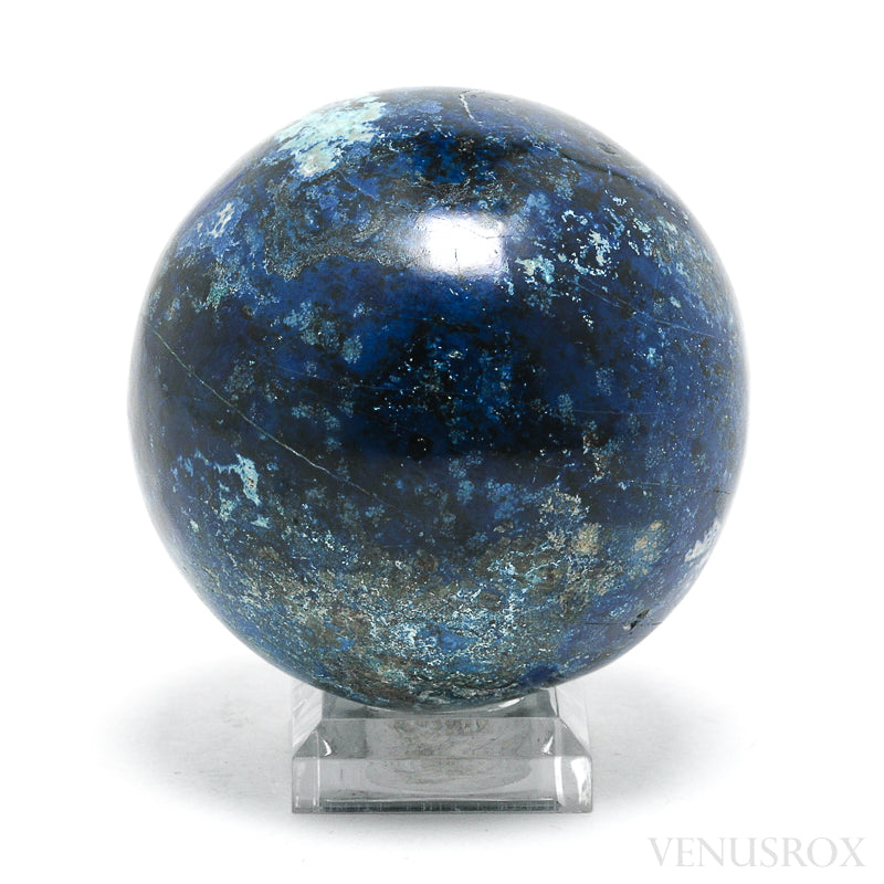Chrysocolla with Shattuckite Polished Sphere from Namibia | Venusrox