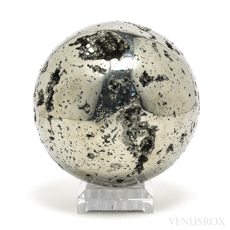 Pyrite Geode Sphere from Peru | Venusrox