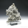Pyrite with Quartz Natural Cluster from the Huaron District, Peru mouted on a bespoke stand | Venusrox